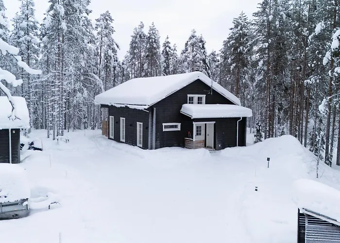 Taalontuuli Aurora & Forest Views Sleeps 10 シャレー Kittilä